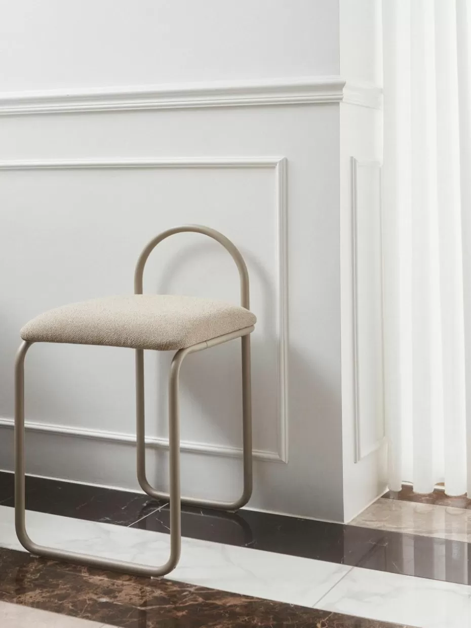 Stühle-Aytm Metallstuhl Angui Webstoff Beige