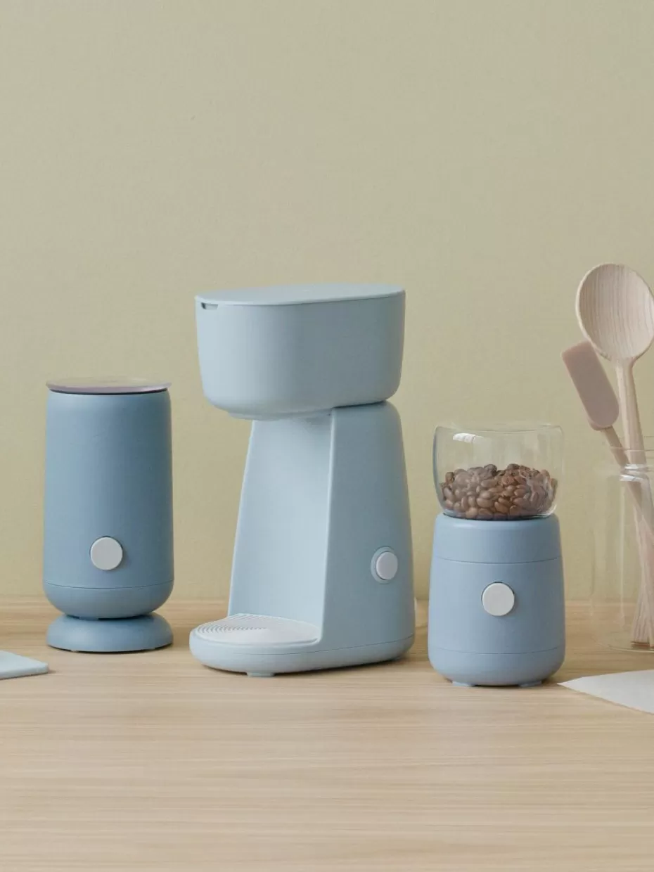 Kaffeemaschinen-Rig-Tig Milchschäumer Foodie Hellblau, matt