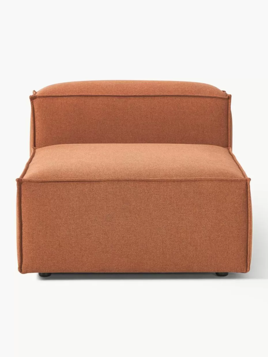 Sofas | Sofaserien-Westwing Collection Mittelmodul Lennon Webstoff Terrakotta