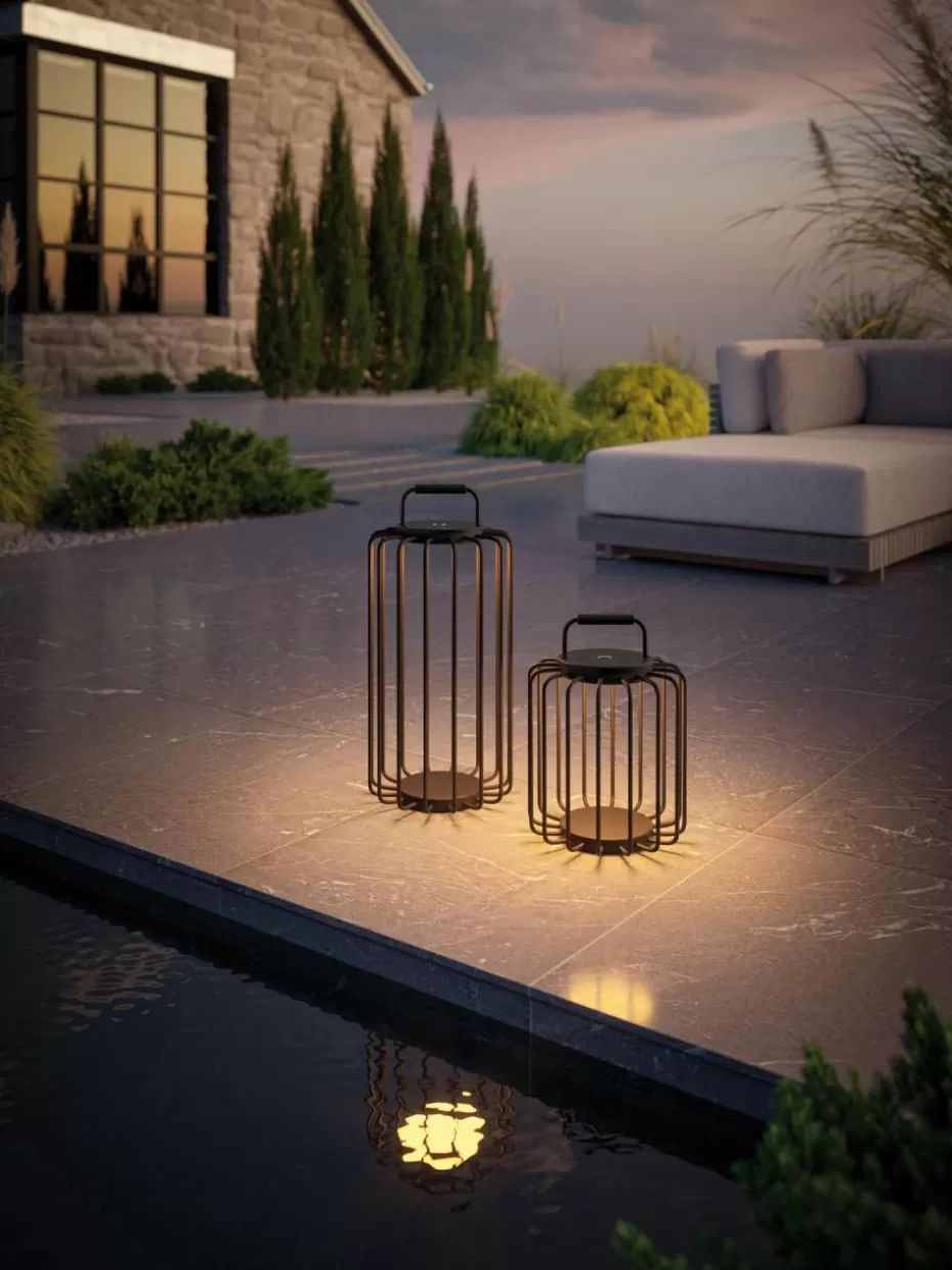 Outdoor Tischlampen-Sompex Mobile LED-Außentischlampe Bangkok, dimmbar