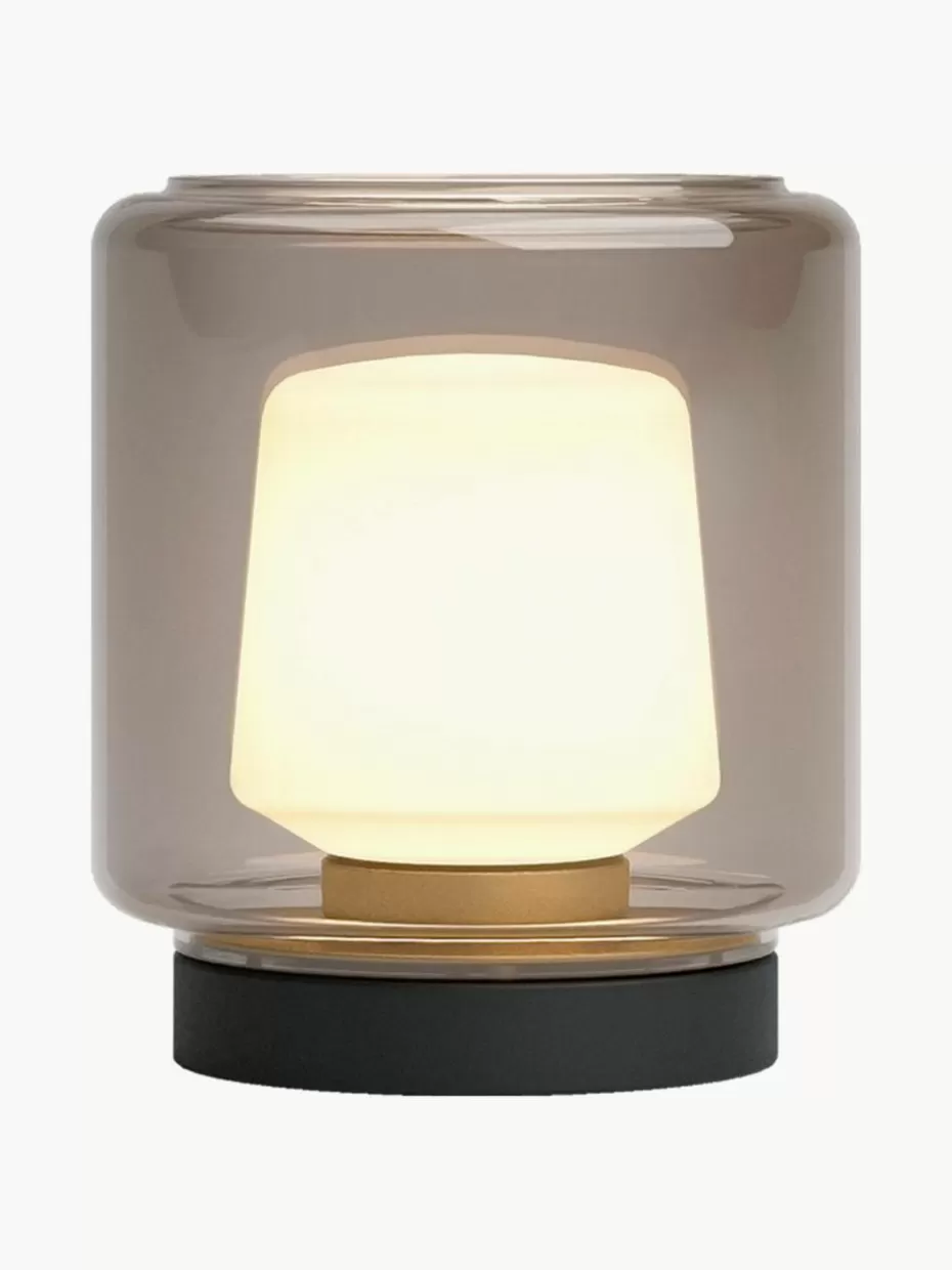 Outdoor Tischlampen-Sack It Mobile LED-Outdoor Tischlampe New York, dimmbar