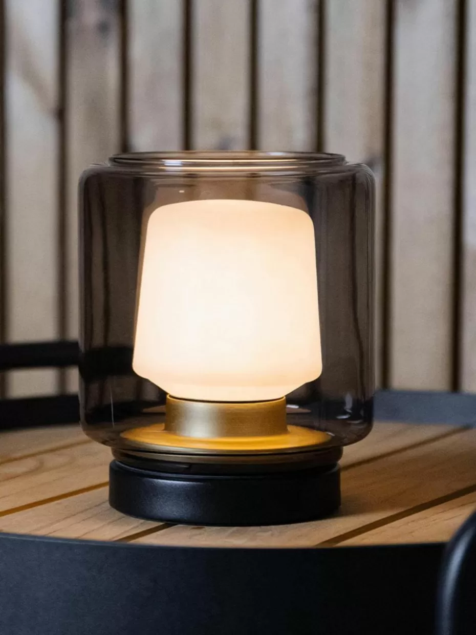 Outdoor Tischlampen-Sack It Mobile LED-Outdoor Tischlampe New York, dimmbar