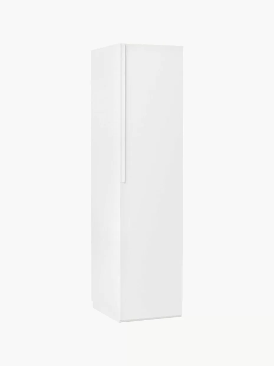Kleiderschränke-Westwing Collection Modularer Drehtürenschrank Leon, 50 cm Breite, mehrere Varianten Weiß