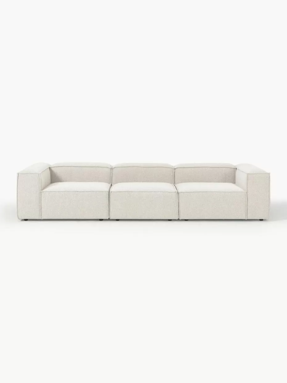 Sofas | Sofaserien-Westwing Collection Modulares Sofa Lennon (4-Sitzer) aus Bouclé Bouclé Off White