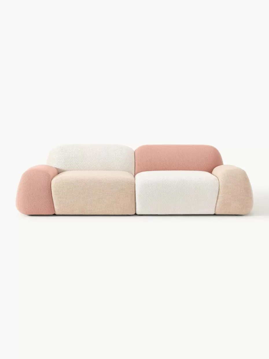 Sofas | Sofaserien-Westwing Collection Modulares Sofa Wolke (3-Sitzer), Fuorisalone Edition Mehrfarbig