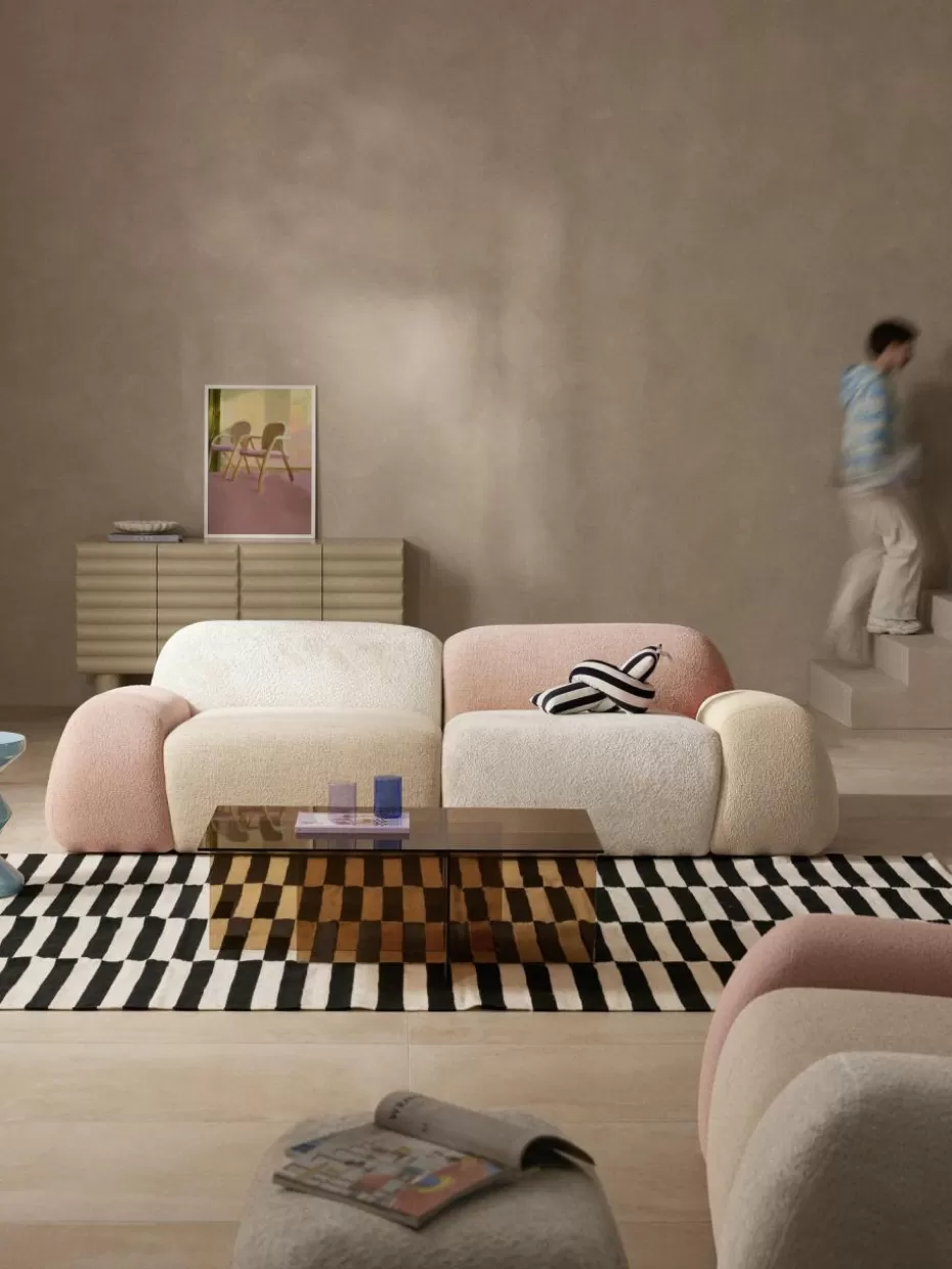 Sofas | Sofaserien-Westwing Collection Modulares Sofa Wolke (3-Sitzer), Fuorisalone Edition Mehrfarbig