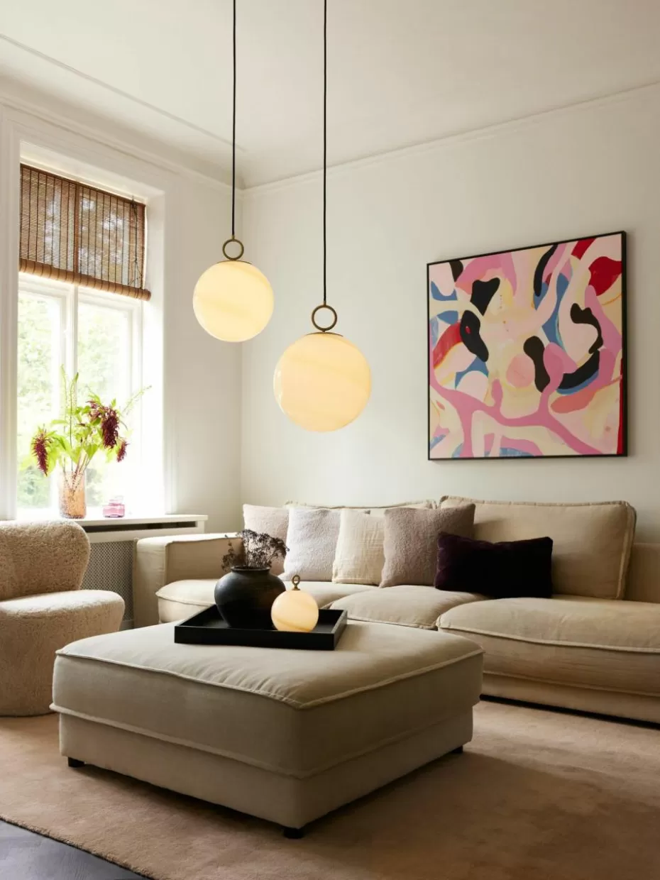 Pendelleuchten-Halo Design Mundgeblasene Glaskugel-Pendelleuchte Stockholm