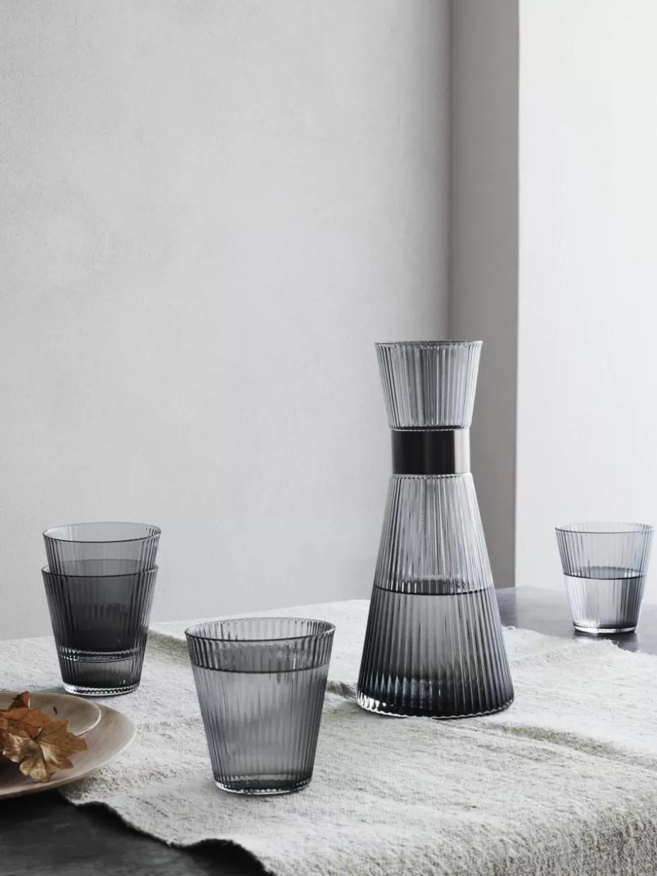 Kannen & Karaffen-Rosendahl Mundgeblasene Karaffe Grand Cru aus Rauchglas, 1 L