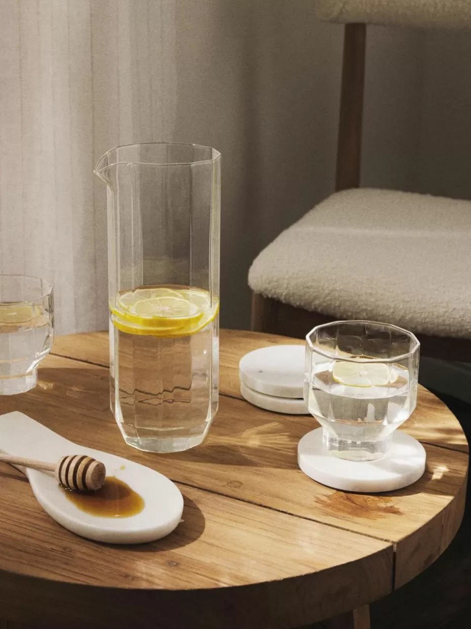 Wassergläser-Westwing Collection Mundgeblasene Karaffe mit Wassergläsern Angoli, 5er-Set