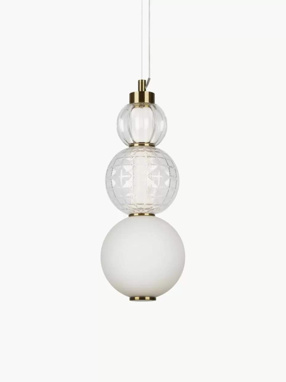 Led-Pendelleuchten | Pendelleuchten-Maytoni Mundgeblasene kleine LED-Pendelleuchte Collar