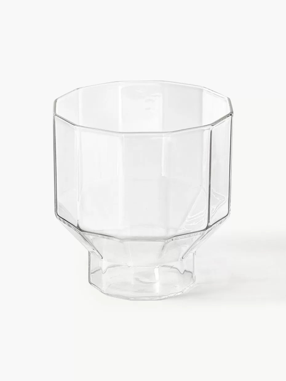 Wassergläser-Westwing Collection Mundgeblasene Wassergläser Angoli, 4 Stück