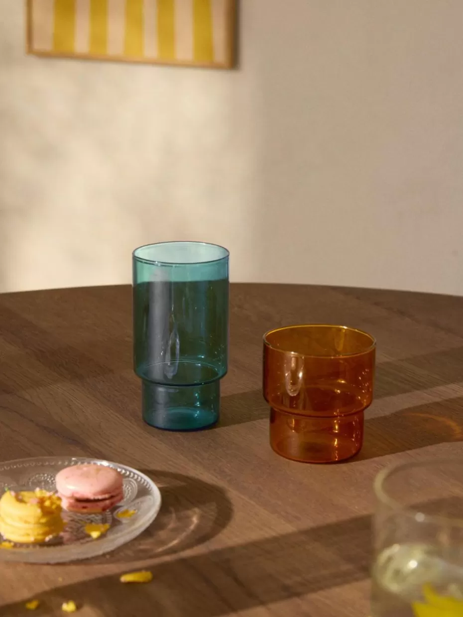 Wassergläser-Westwing Collection Mundgeblasene Wassergläser Gustave, 4er-Set