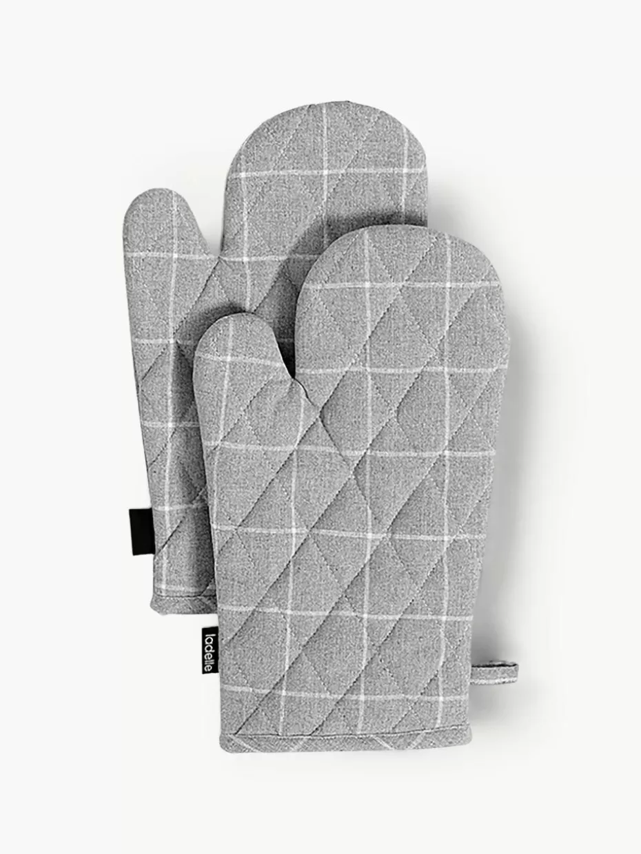 Küchentextilien | Küchentextilien-Ladelle Ofenhandschuhe Eco Check, 2 Stück