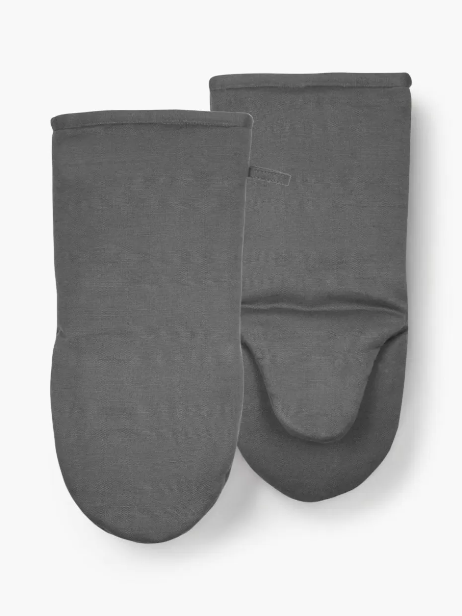 Küchentextilien | Küchentextilien-Södahl Ofenhandschuhe Soft Kitchen, 2 Stück Dunkelgrau