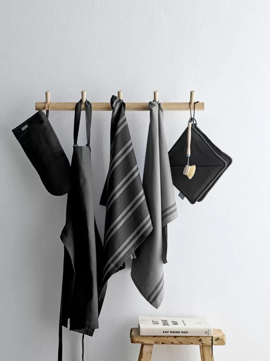 Küchentextilien | Küchentextilien-Södahl Ofenhandschuhe Soft Kitchen, 2 Stück Schwarz