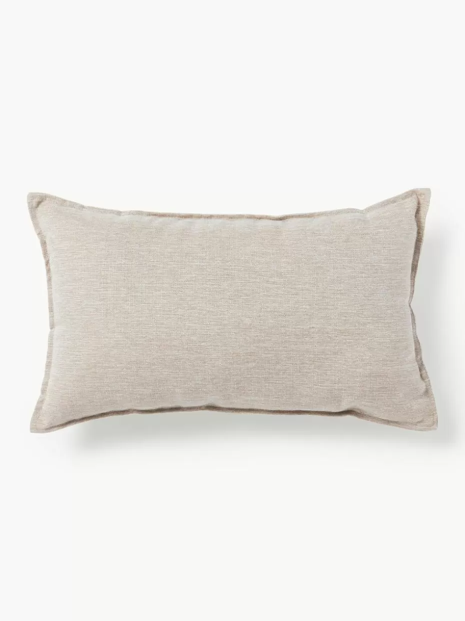 Dekokissen-Westwing Collection Outdoor-Kissen Oline Beige