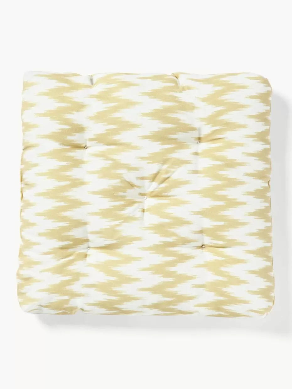 Sitzkissen & Auflagen-Westwing Collection Outdoor-Sitzkissen Maillot mit Ikat Muster