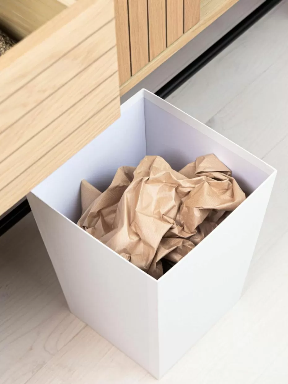 Bürobedarf-Bigso Box of Sweden Papierkorb Sofia Weiß