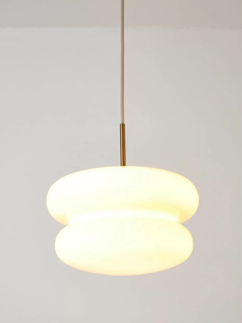 Pendelleuchten-Westwing Collection Pendelleuchte Baya aus Opalglas