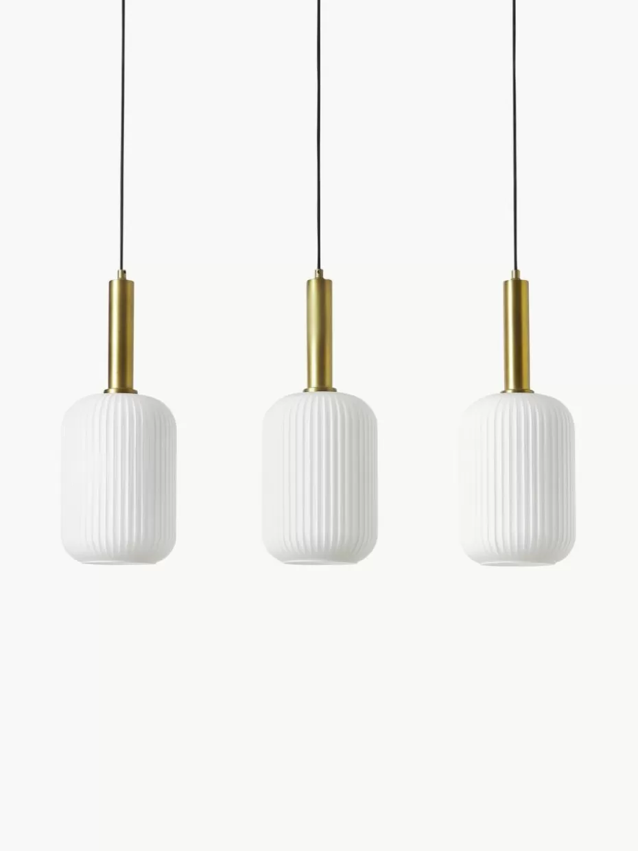 Pendelleuchten-Westwing Collection Pendelleuchte Candela aus Opalglas