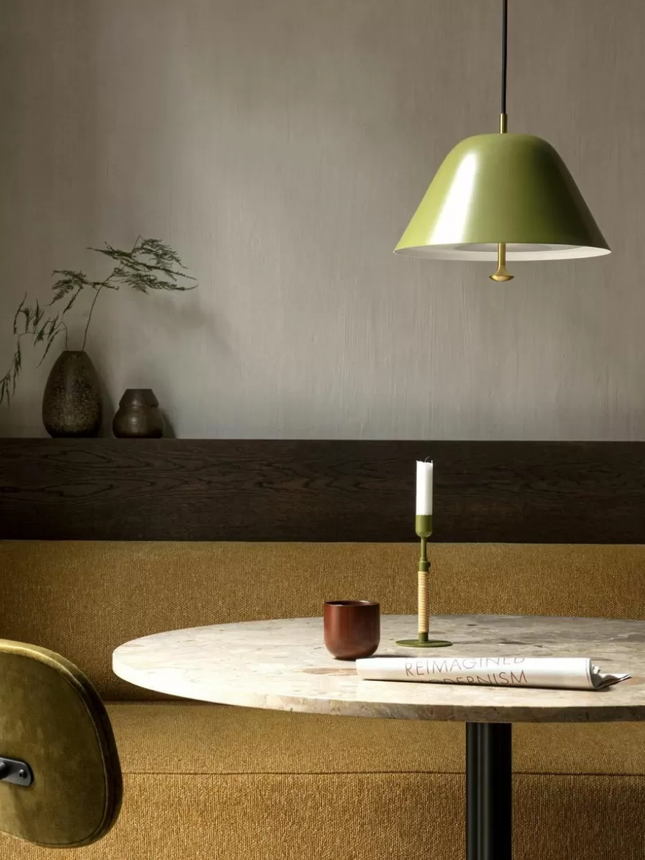 Pendelleuchten-Audo Copenhagen Pendelleuchte Levitate Grün