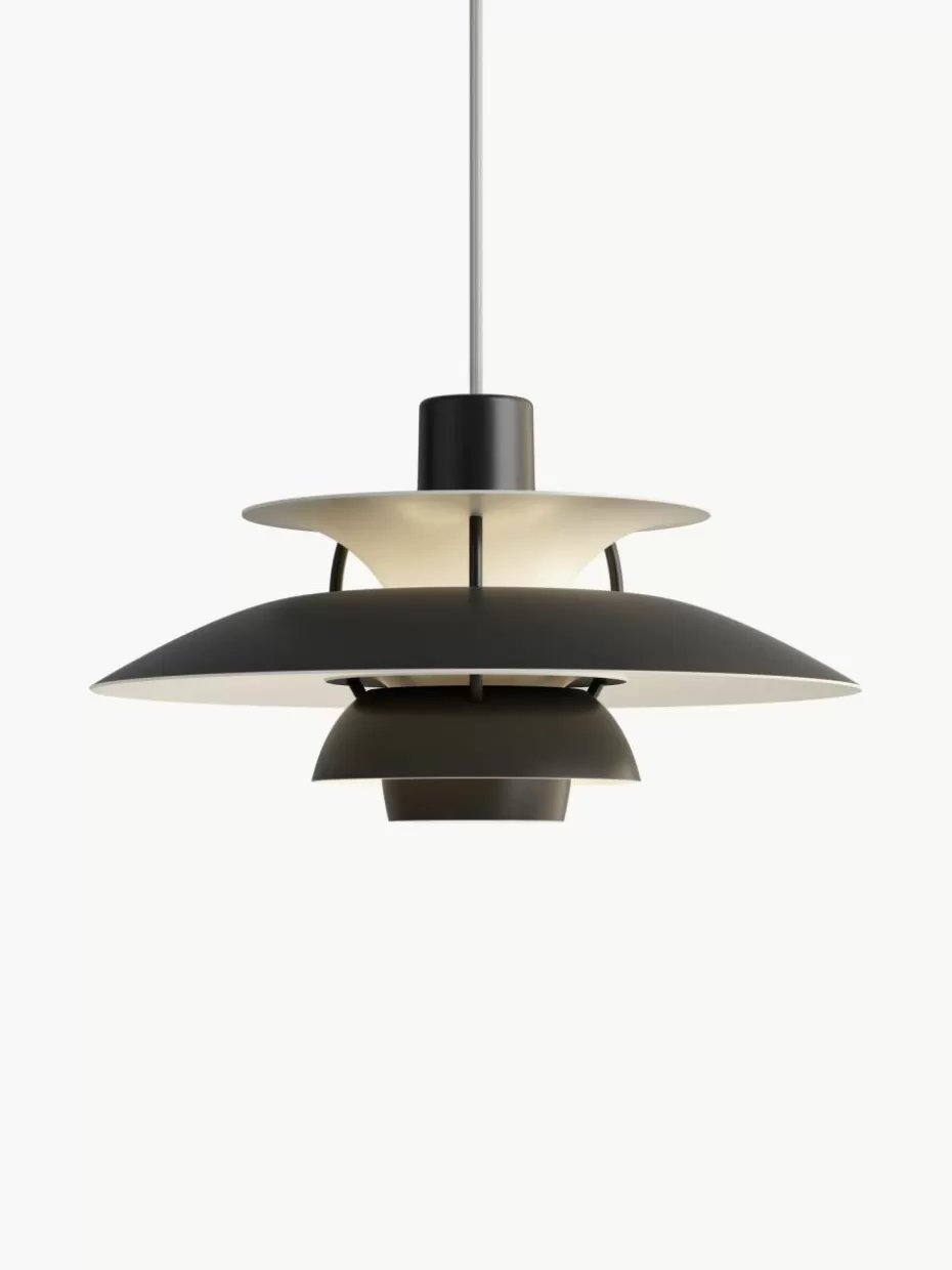 Pendelleuchten-Louis Poulsen Pendelleuchte PH 5 Mini Schwarz