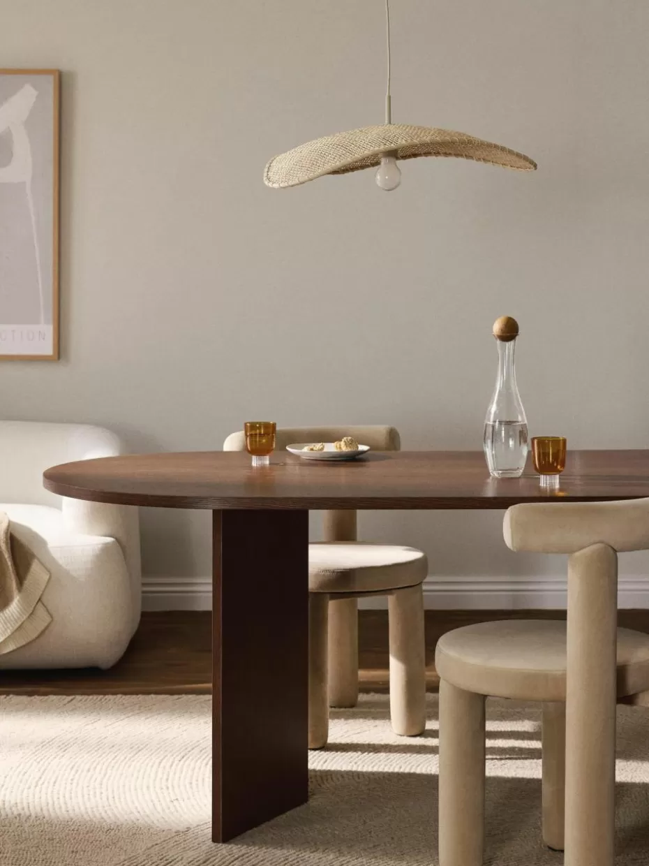Pendelleuchten-Westwing Collection Pendelleuchte Senja aus Rattan
