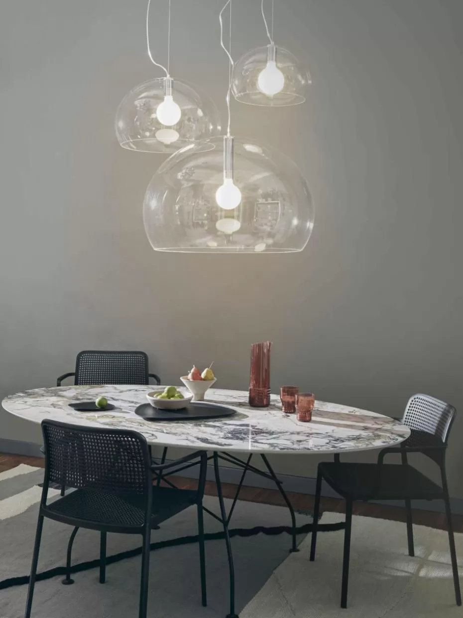 Pendelleuchten-Kartell Pendelleuchte Small FL/Y Transparent
