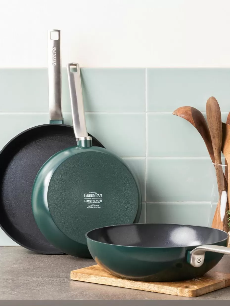Pfannen-GreenPan Pfannen Evolution mit Antihaftbeschichtung, 3er-Set