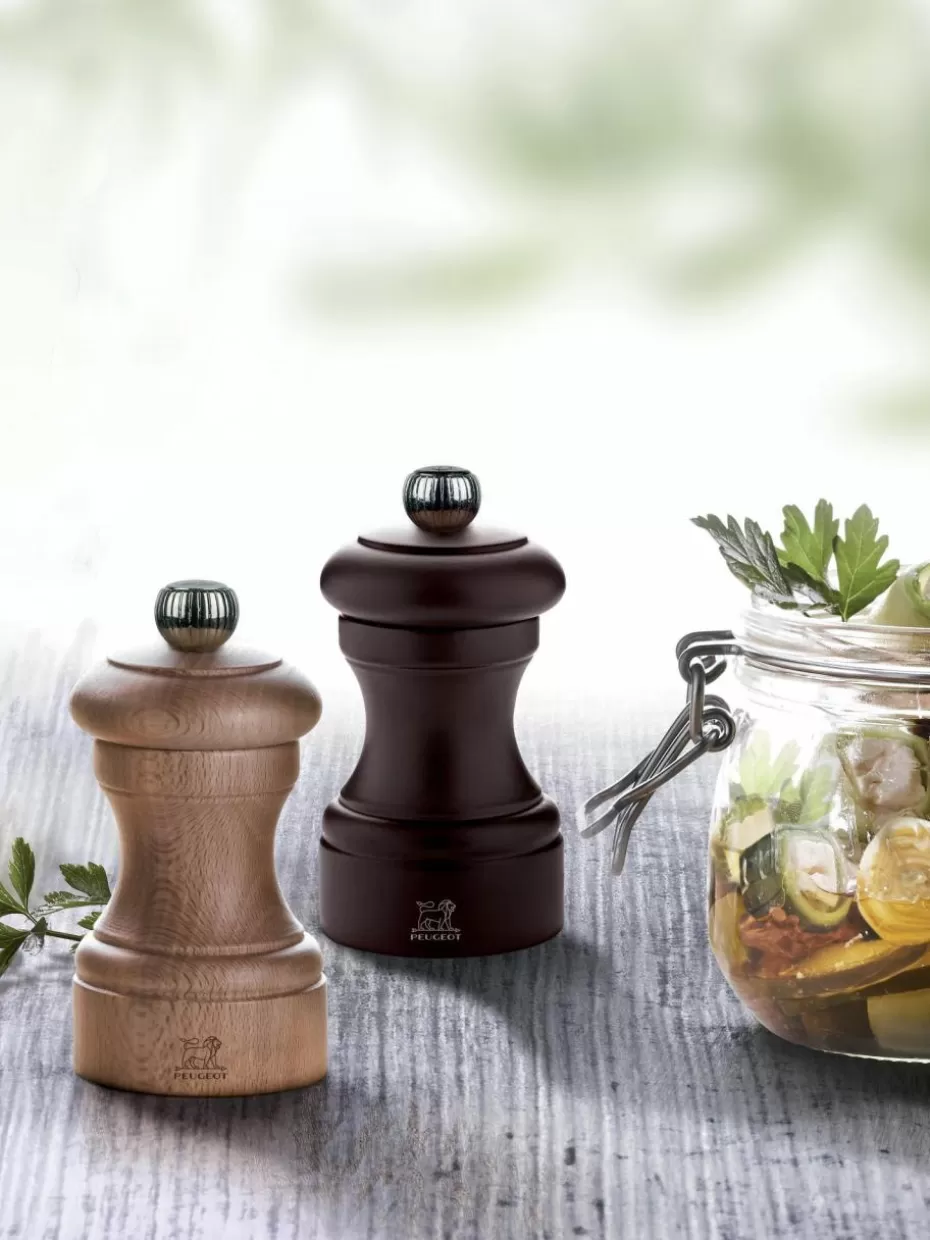 Gewürzmühlen-Peugeot Saveurs Pfeffermühle Bistro aus Buchenholz