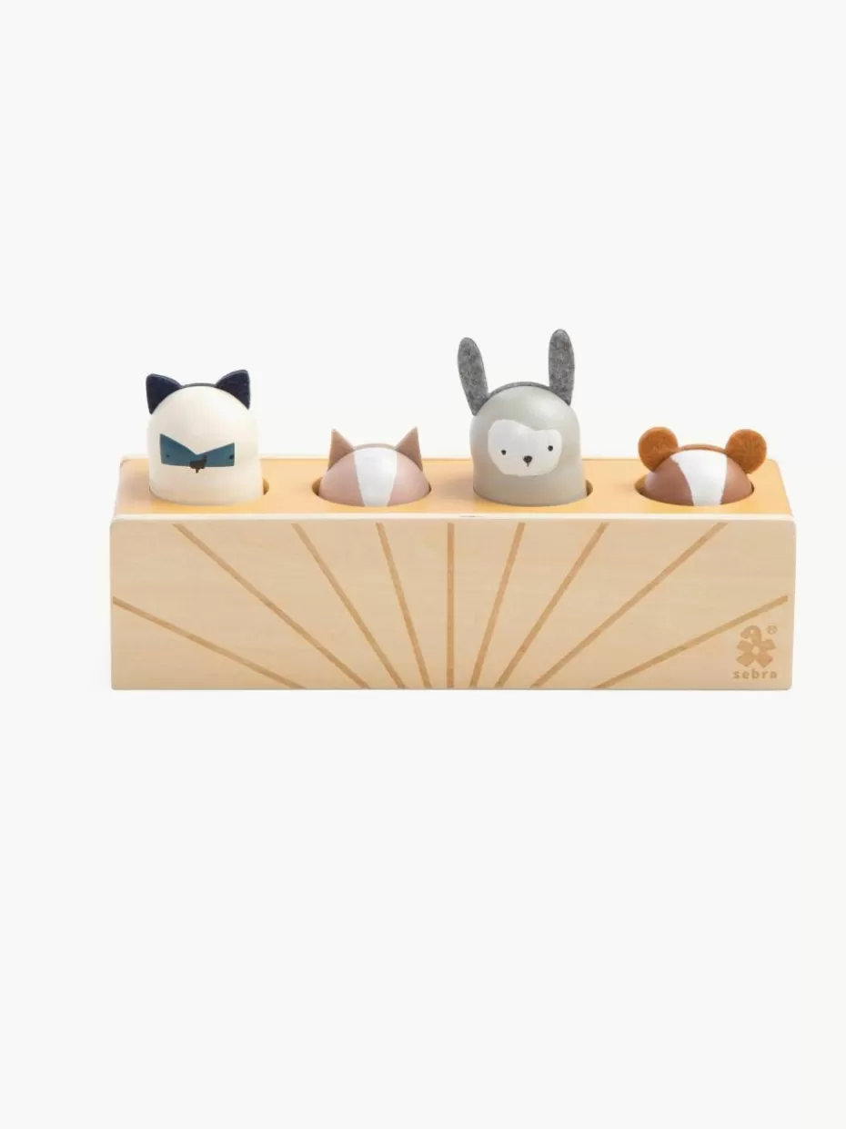 Spielzeug & Kuscheltiere-Sebra Pop-Up Aktivitäts-Spielzeug Woodland