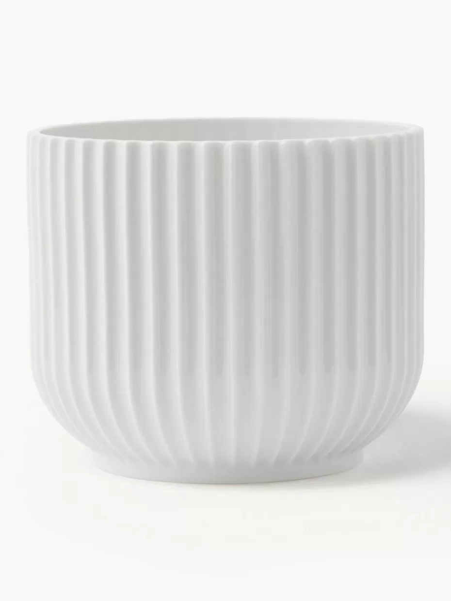 Blumentöpfe-Lyngby Porcelaen Porzellan-Übertopf Lyngby, H 13 cm