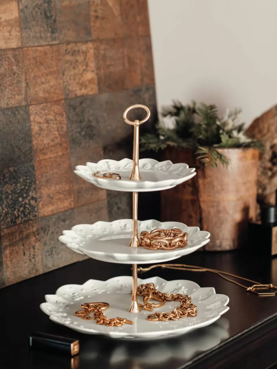 Weihnachtsbacken | Weihnachtsgeschirr-Villeroy & Boch Porzellan-Etagere Toy's Delight