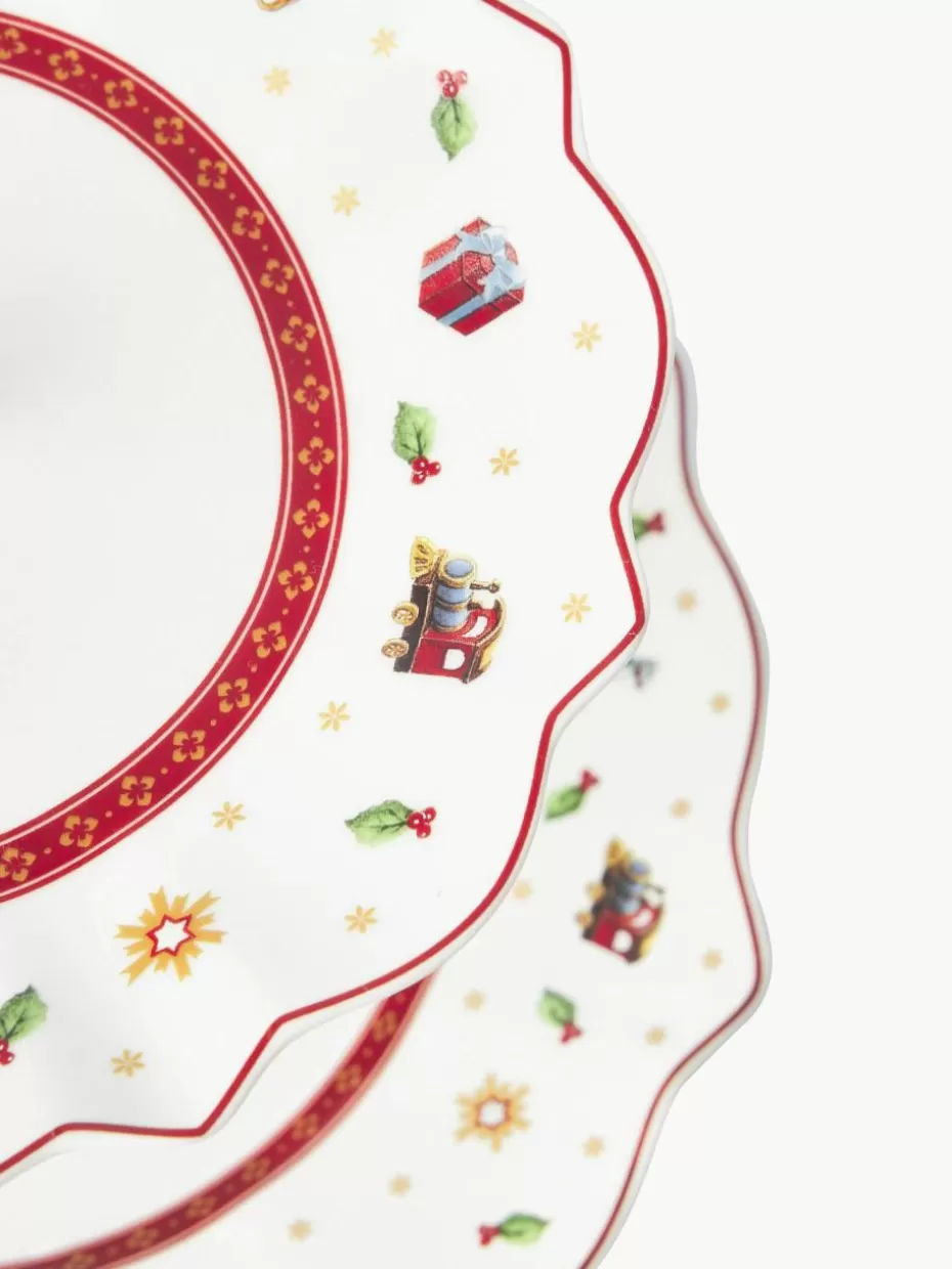 Weihnachtsbacken | Weihnachtsgeschirr-Villeroy & Boch Porzellan-Etagere Toy's Delight
