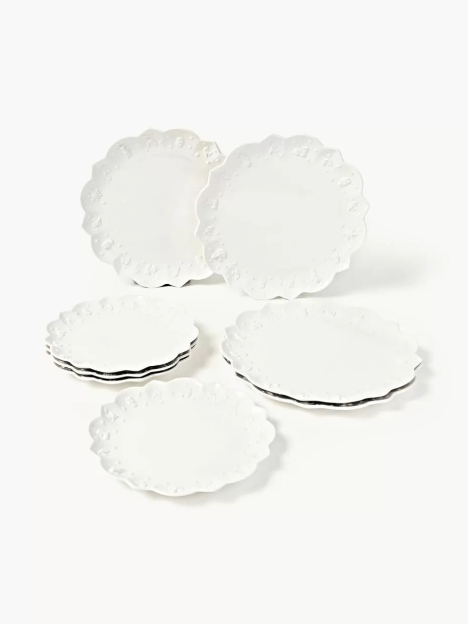 Weihnachtsgeschirr | Teller-Villeroy & Boch Porzellan-Geschirr-Set Toy's Delight, 4 Personen (8-tlg.)