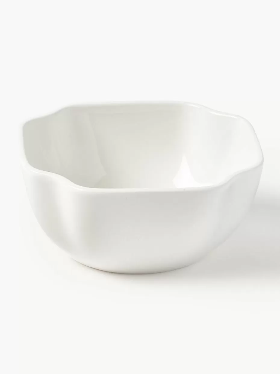 Schalen & Bowls | Geschirrserien-Westwing Collection Porzellan-Schälchen Nera, 4 Stück