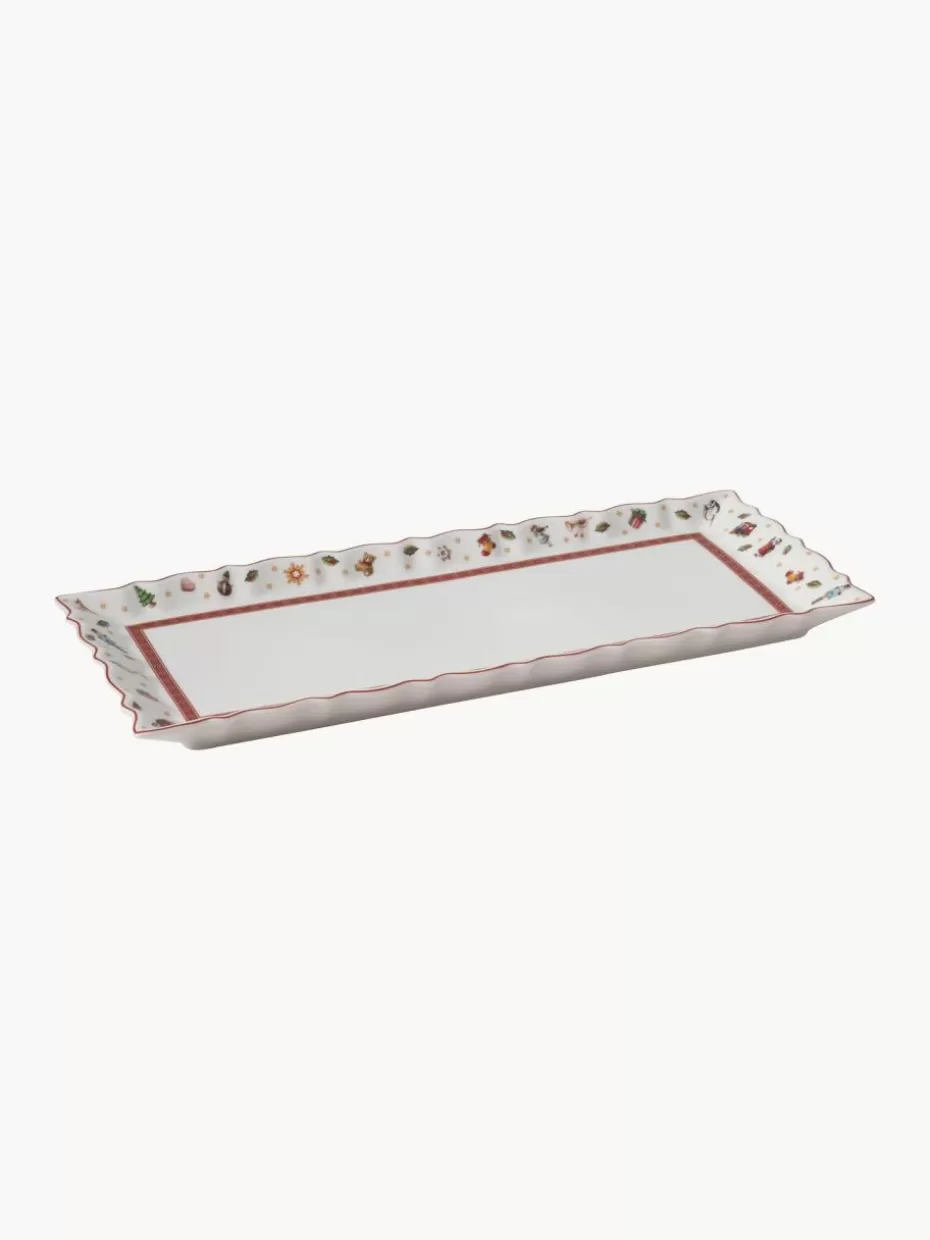 Weihnachtsgeschirr | Servierplatten & Schüsseln-Villeroy & Boch Porzellan-Servierplatte Toy's Delight