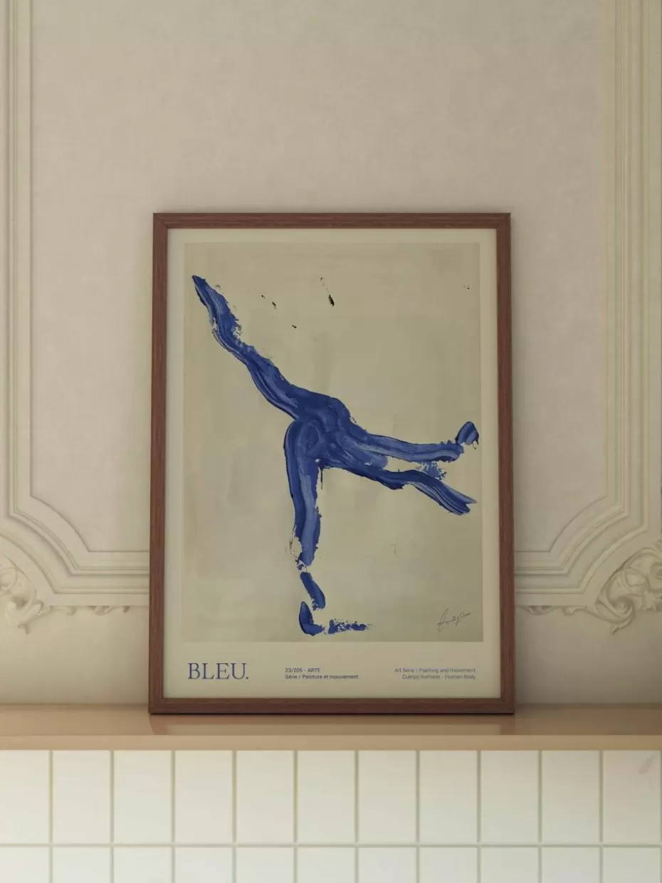 Poster-Poster and Frame Poster Bleu