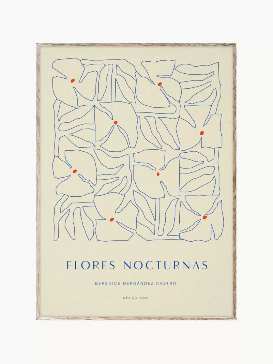 Poster-Paper Collective Poster Flores Nocturnas 01