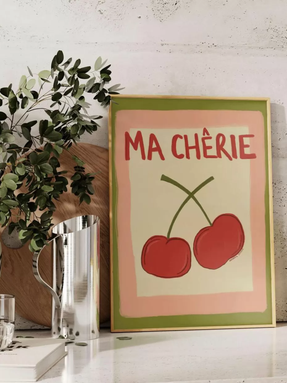 Poster-Poster and Frame Poster Ma Chérie