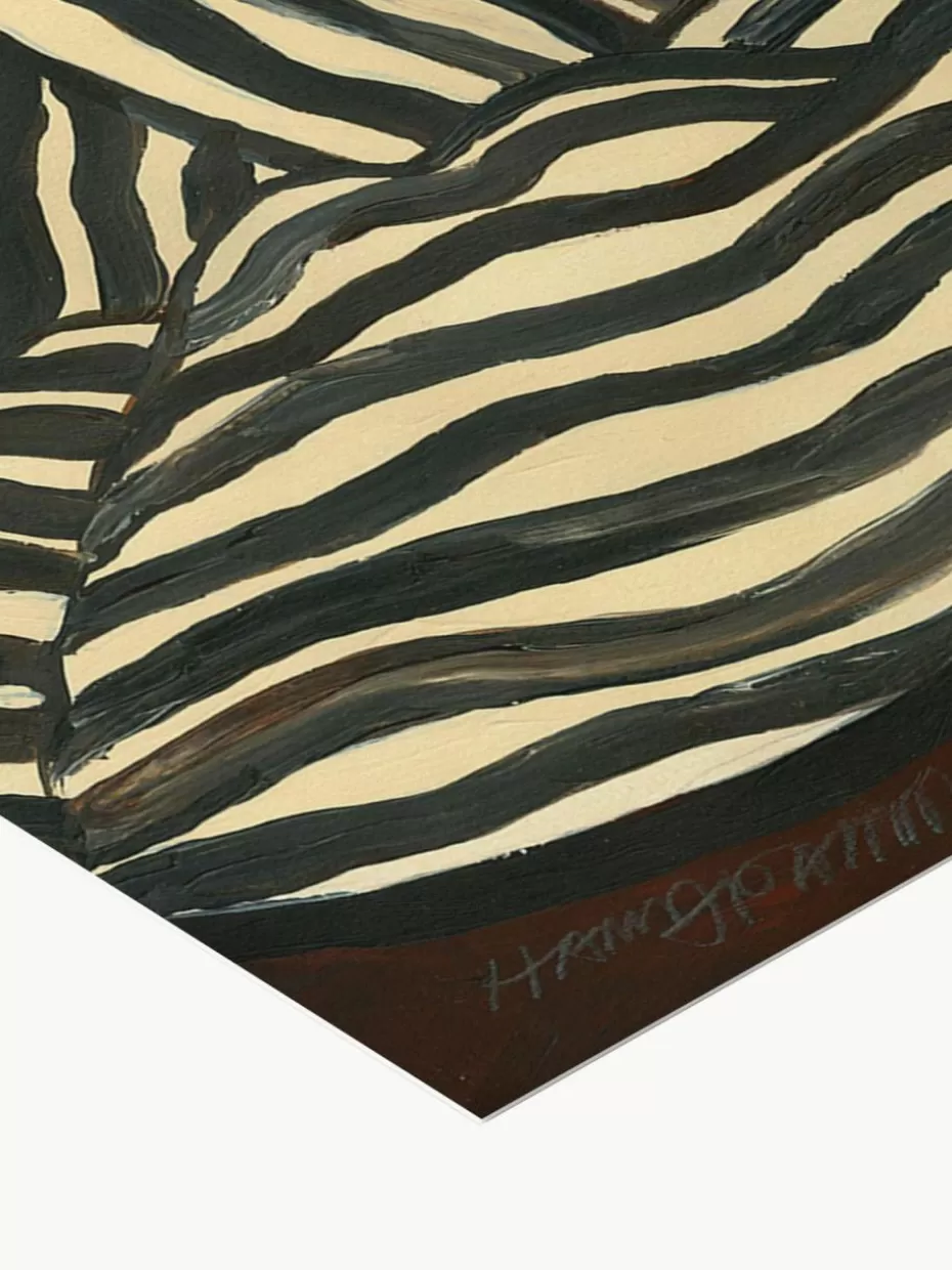 Poster-Poster and Frame Poster Serene Stripes by Hanna Peterson x The Poster Club