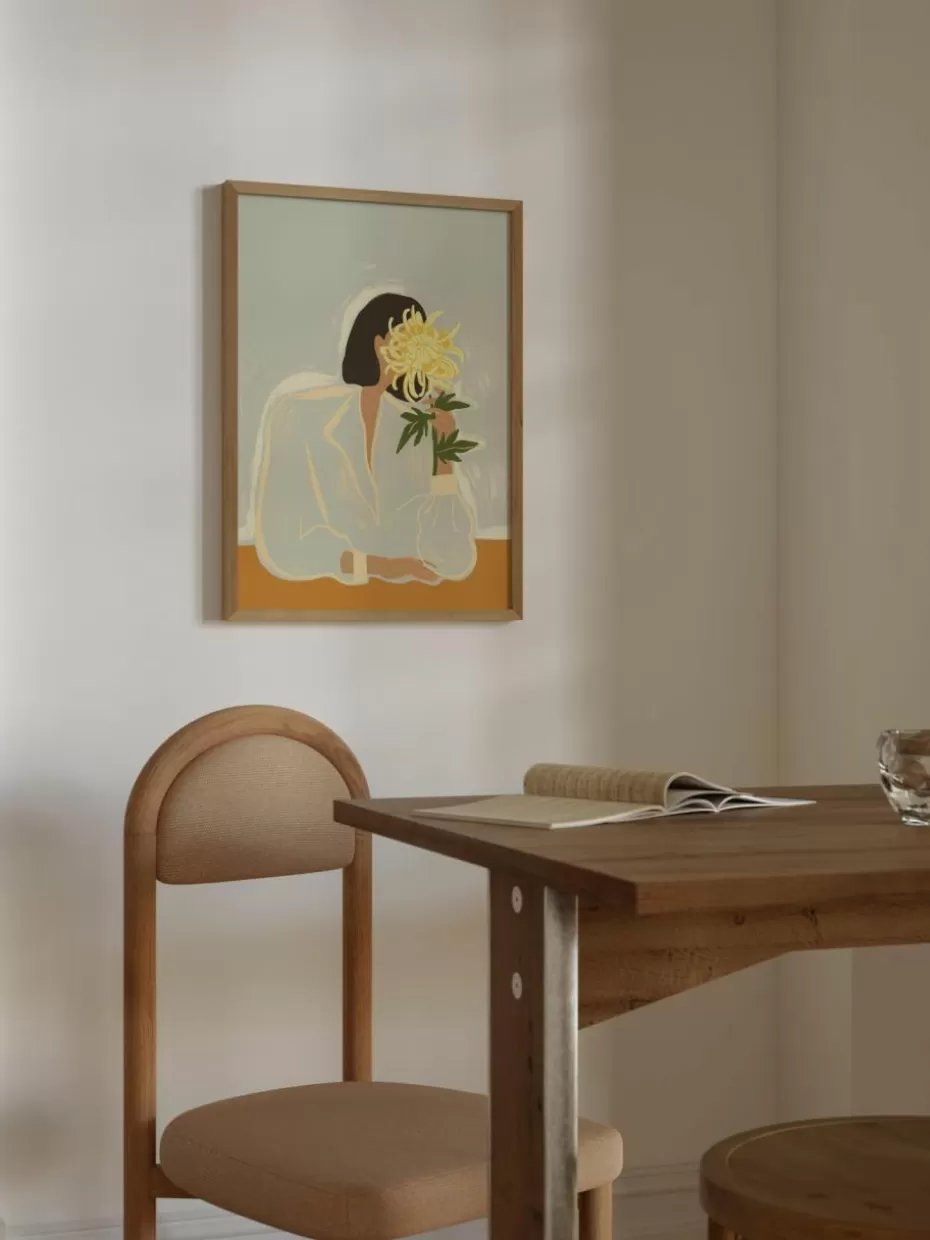 Poster-Poster and Frame Poster The Crysanthemum
