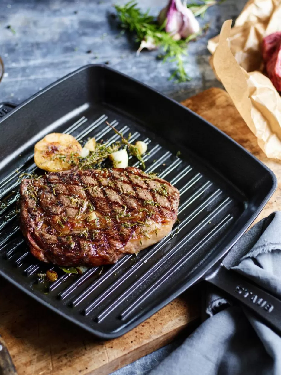 Pfannen-Staub Quadratische Grillpfanne American Grill