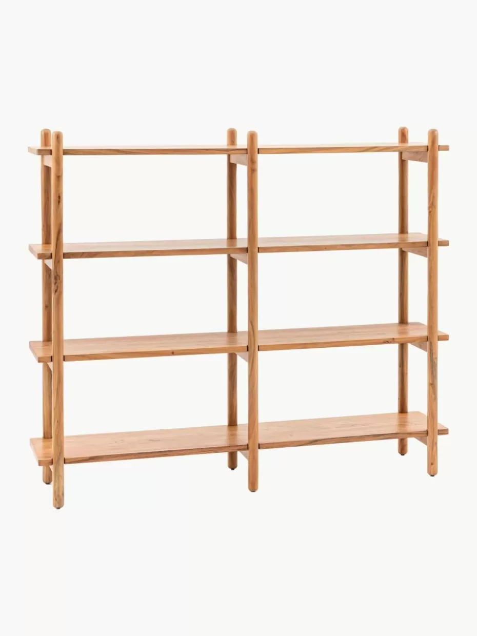 Regale-Westwing Regal Cannes aus Akazienholz