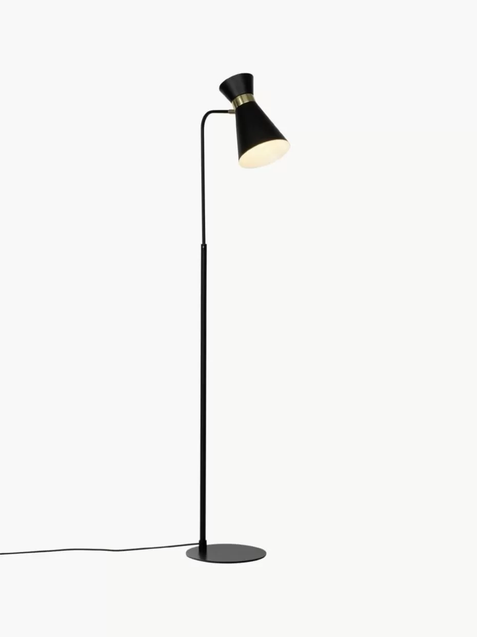 Leselampen-Westwing Retro-Leselampe Grazia-Gold