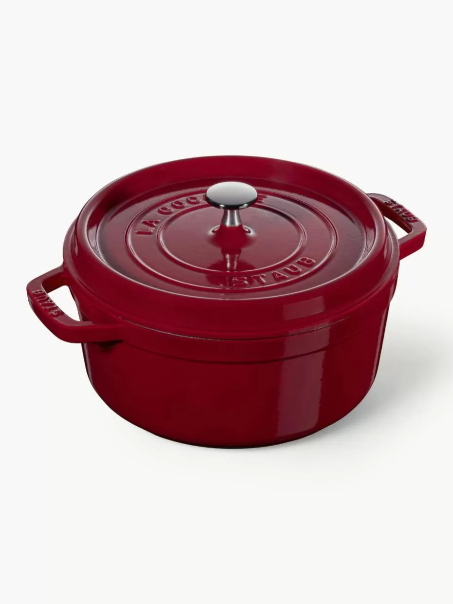Töpfe-Staub Runder Bräter La Cocotte aus Gusseisen