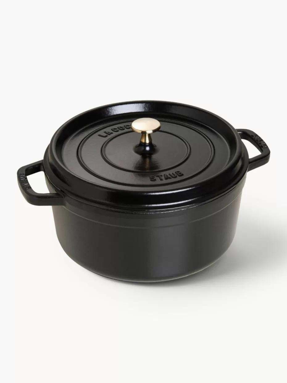 Töpfe-Staub Runder Bräter La Cocotte aus Gusseisen