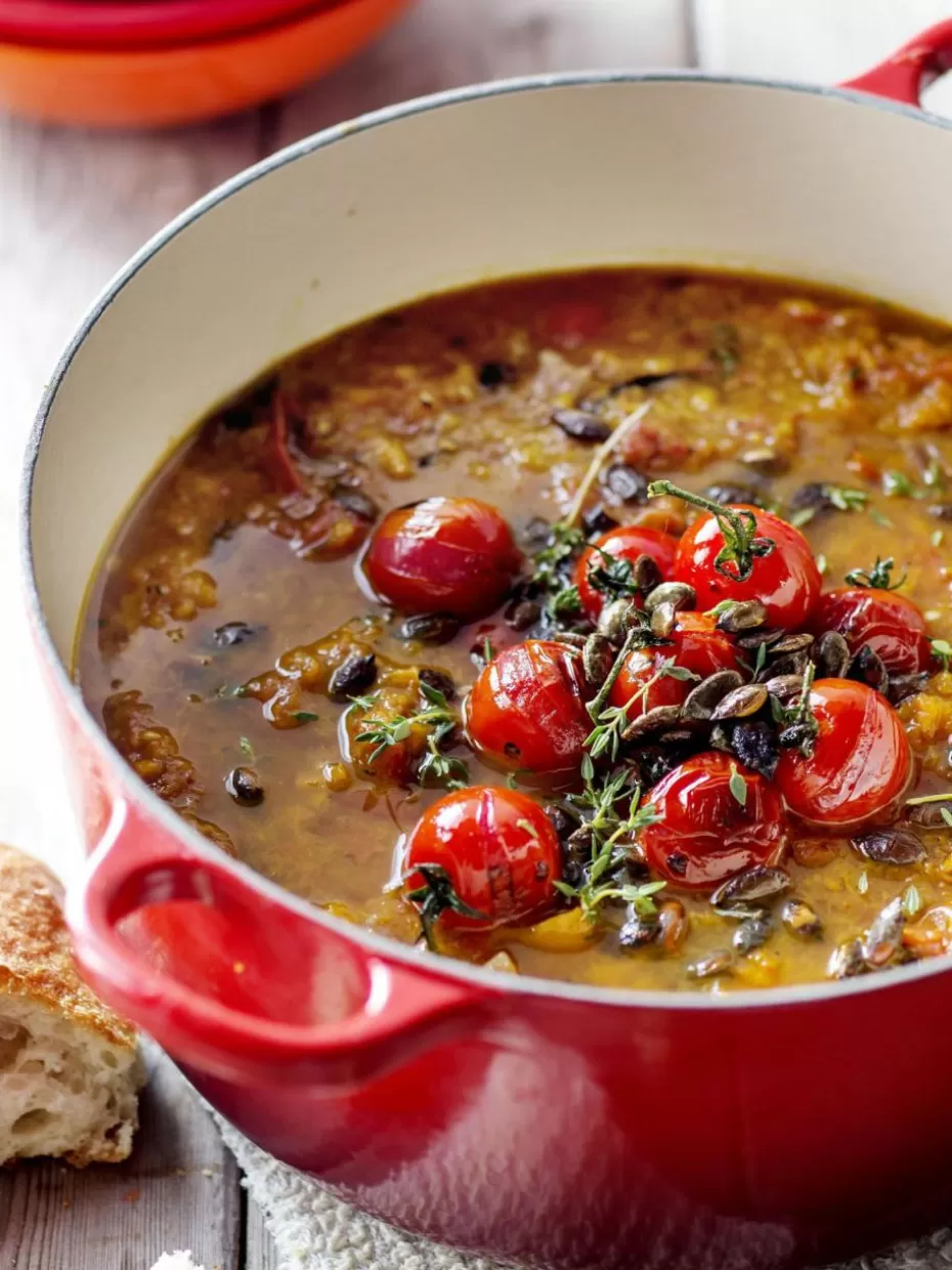 Töpfe-Le Creuset Runder Bräter Signature Collection aus Gusseisen Rottöne, Silberfarben