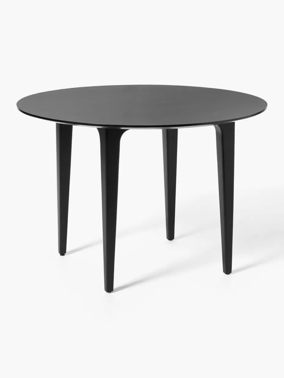 Esstische-Westwing Collection Runder Esstisch Archie aus Mangoholz, Ø 110 cm