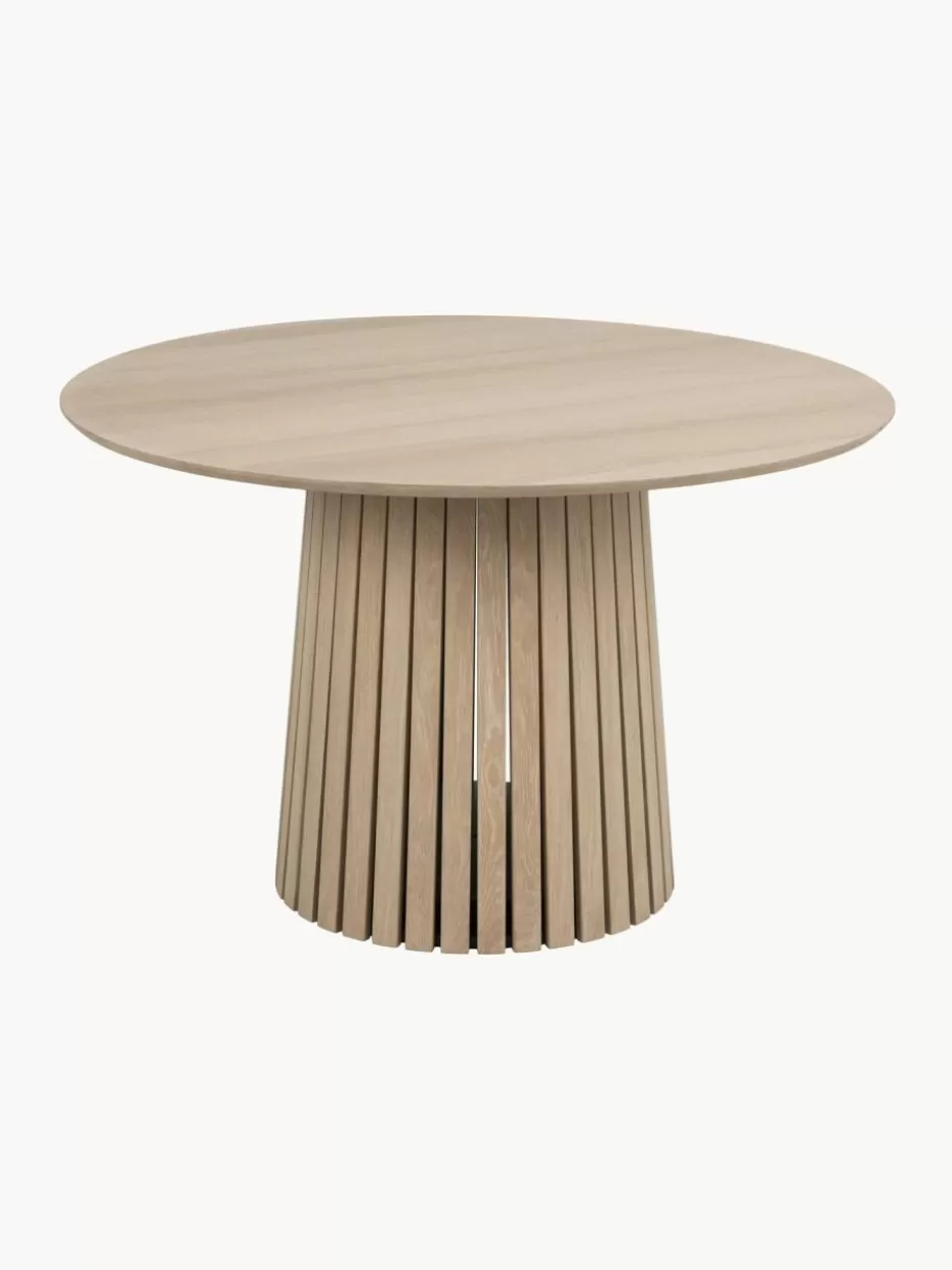 Esstische-Westwing Runder Esstisch Christo aus Holz, Ø 120 cm